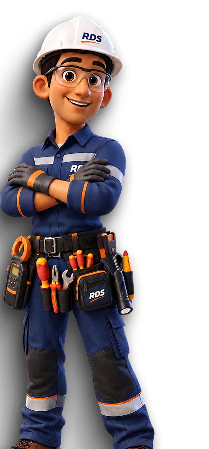 Avatar da RDS de braços cruzados